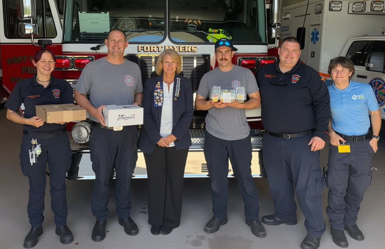 Volunteers at the Virtual FOB